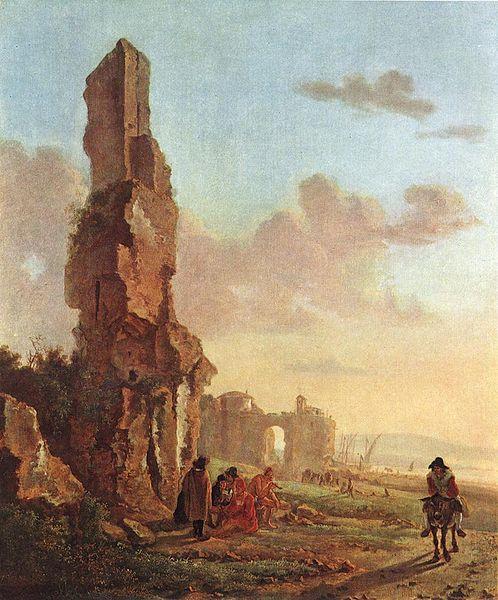 Jan Both Ruins at the Sea oil painting picture
